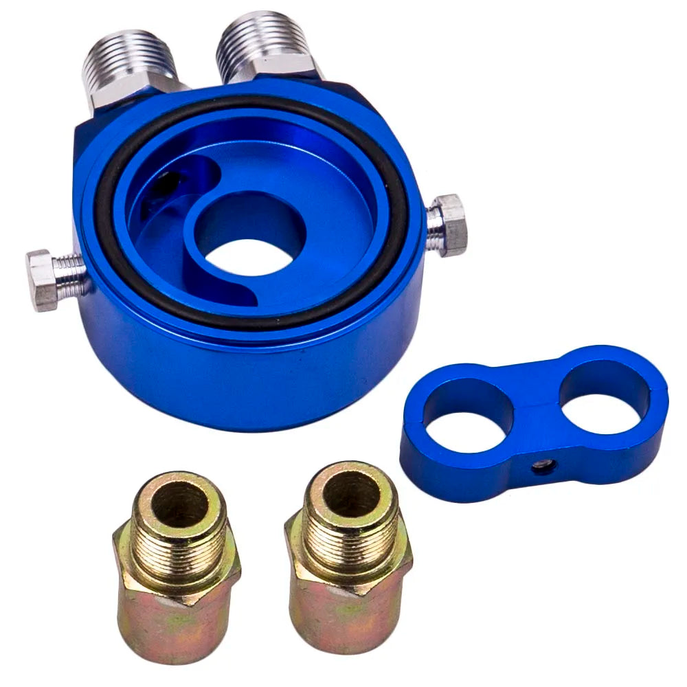 13 Row AN10 Trust Oil Cooler Filter Adapter Kit For Toyota Honda VW Skoda Golf